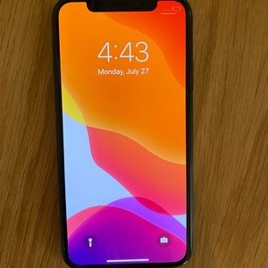 iPhone X 256g space gray